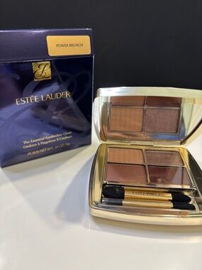 Estee Lauder The Essential Eyeshadow Quad - Power Brunch